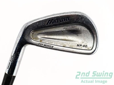 Mizuno MP 60 Single Iron 4 Iron Steel Regular Left 38.75in - Image 1 of 4