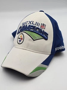 Pittsburgh Steelers Hat Cap OSFA Reebok On Field NFL Super Bowl 2009 - Picture 1 of 10