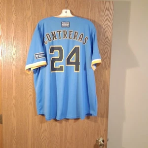 Camiseta para hombre William Contreras #24 Milwaukee Brewers SGA City Connect XL USADA EN EXCELENTE ESTADO - Imagen 1 de 4