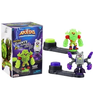 Set of 2 Legends of Aked Power Storm Giants. Includes 2 Giant Battle Warriors, T - Picture 1 of 9