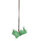Green Frog Car Ornament Hanging Decoration Cute Animal Accessory