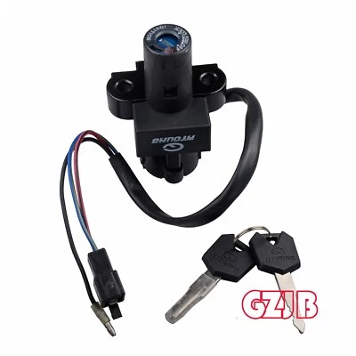 Llave de bloqueo de interruptor de encendido para HONDA CBR1100XX VTR1000 VFR800 CBR600 F2 F3 F1 Foto 1 de 3