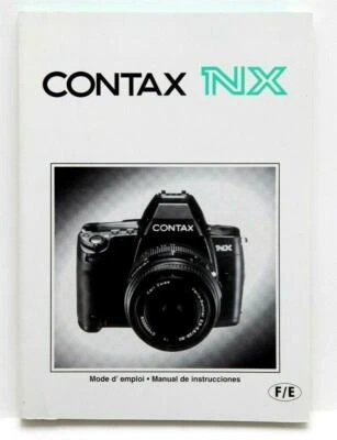 Near Mint Contax NX Instruction Manual in French/Spanish #P4330 - Image 1 of 2