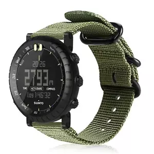 Repuesto de correa de pulsera tejida de nailon para reloj inteligente Suunto Core - Imagen 1 de 10