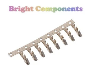 10x PCB Connector Crimp Terminals - 2.54mm - (Molex KK Style) - UK Seller - Picture 1 of 1