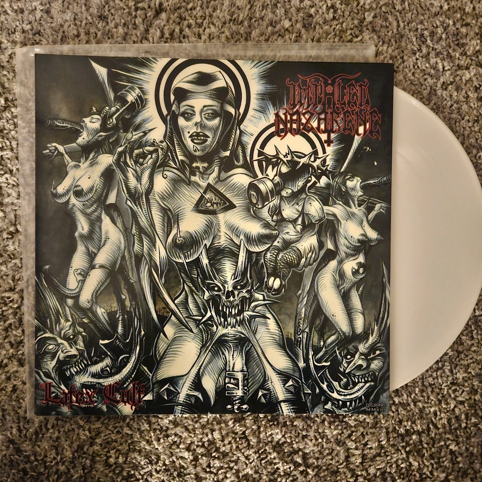 Impaled Nazarene Latex Cult White Vinyl Reissue Osmose Productions - Image 1 of 1