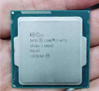 Intel Core i7-4771 LGA1150 3.5GHz 4C/8T 8MB 84W CPU Processor - Image 1 of 3