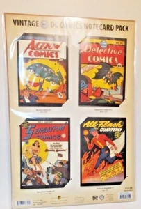 Vintage DC Comics Notecard Pac Set 1 Featuring Superman Batman Wonder  - Picture 1 of 5