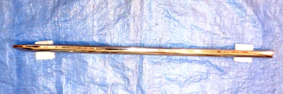 1962 DODGE B-BODY 330 440 500 POLARA DOOR SIDE BULGE EDGE STAINLESS MOLDING, VGC - Image 1 of 4