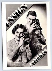 UK Advertising Repro Postcard KODAK Ensign Cine Cameras CT24 - Picture 1 of 2