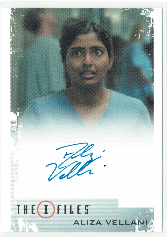 X Files Season 10 & 11 Rittenhouse 2018 Auto Autograph Aliza Vellani as Nurse - Image 1 of 1