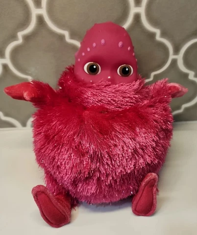 Boohbah Silly Sounds Jingbah Hot Pink Plush Ragdoll Works 2004 Hasbro Cover