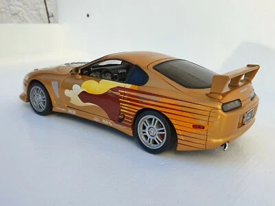 Toyota Supra MK4 1:18 Fast and Furious 2 золотистая от Joyride * модифицированная * - Изображение 1 из 4