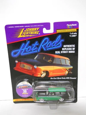 Johnny Lightning Hot Rods Rumblur Collector No. 36 mantis de juego negro y verde Foto 1 de 4