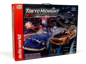 16' Tokyo Midnight Underground Racing Slot Race Set | SRS342 | Auto World - Picture 1 of 4