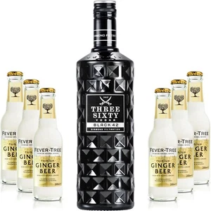 Three Sixty Moscow Mule Set - Three Sixty Black 42 Vodka 0,7l 700ml (42% Vol) +