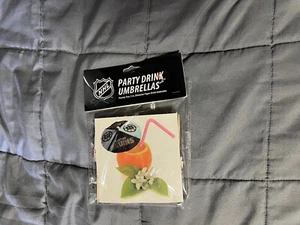 NHL Boston Bruins Party Drink Umbrellas Bar Favors Set - Picture 1 of 2