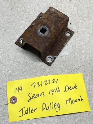 Sears 14/6 Tractor 42” Deck Idler Pulley Support - Image 1 of 3