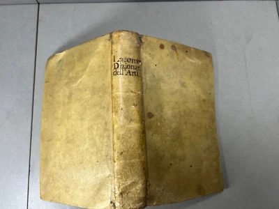 LACOMBE, JACQUES. DIZIONARIO PORTATILE DELLE BELLE ARTI… VENEZIA, 1758. - Immagine 1 di 4