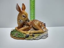 Andrea by Sadek “Fawn Of White Tail” #5806 Porcelain Deer Figurine