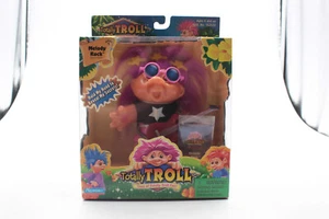 Vintage 2001 Totally Troll Series 1 Melody Rock with Passport Playmates NOS - Picture 1 of 5