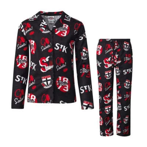 St Kilda Youth Flannel Pyjama Set - Picture 1 of 2