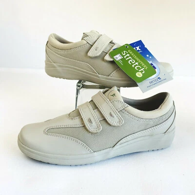 Saltamontes 6 Estrechos Elásticos Plus Correa Cuero Malla Beige EH32344 Foto 1 de 3