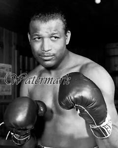 Leggenda della boxe e campione del mondo Sugar Ray Robinson foto 8 x 10 - Foto 1 di 1