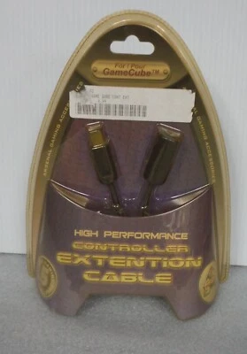 Cable de extensión controlador de alto rendimiento Arsenal Gaming 6 pies para Game Cube NOS Foto 1 de 2