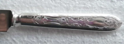 1881 - Cuchillo ONEIDA/ROGERS "La Vigne" 1 hoja roma @ 9-3/8" Foto 1 de 4