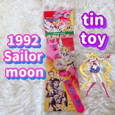 1992 Sailor Moon Stars  Clock tin Toy Popular Anime Vintage Confirm ZIP Code