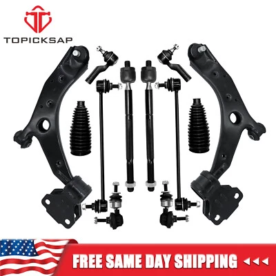 Kit de 12 piezas para Mazda 3 2010-2012 brazos de control inferiores delanteros barra de amarre eslabones suspensión Foto 1 de 4