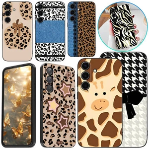 Fashion Animal Print Phone Case TPU Cover For Samsung Galaxy A16 A15 A35 A55 S24 - Photo 1 sur 50