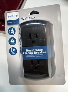 Philips Wall Tap Resettable Circuit Breaker - Picture 1 of 8