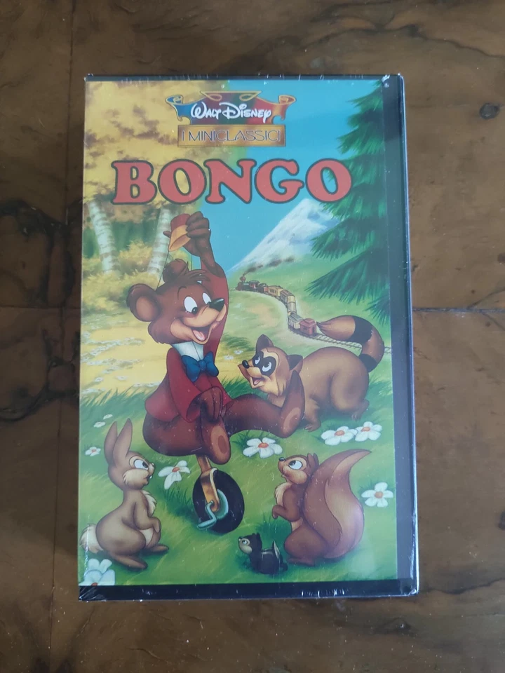 Bongo - VHS I Miniclassici Walt Disney *raro*