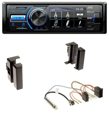 JVC Bluetooth MP3 USB DAB Autoradio für Audi A4 B5 bis 99 A6 C4 bis 97 A8 D2 bis - Bild 1 von 4