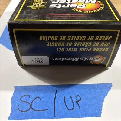 Juego de cables de bujía Parts Master 27876 Kit de cables de encendido de alto rendimiento Foto 1 de 4