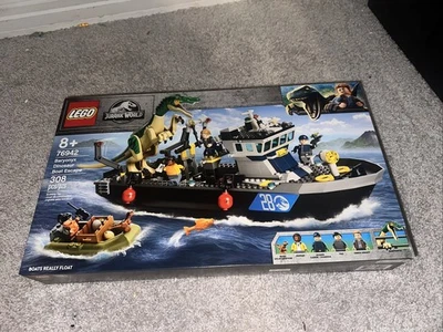 LEGO 76942 Jurassic World Baryonyx Dinosaurio Barco Escape NUEVO SELLADO Foto 1 de 2