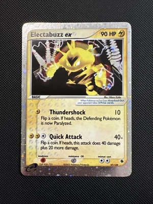 Electabuzz ex 97/109 Ruby and Sapphire Holo Pokemon - Image 1 of 4