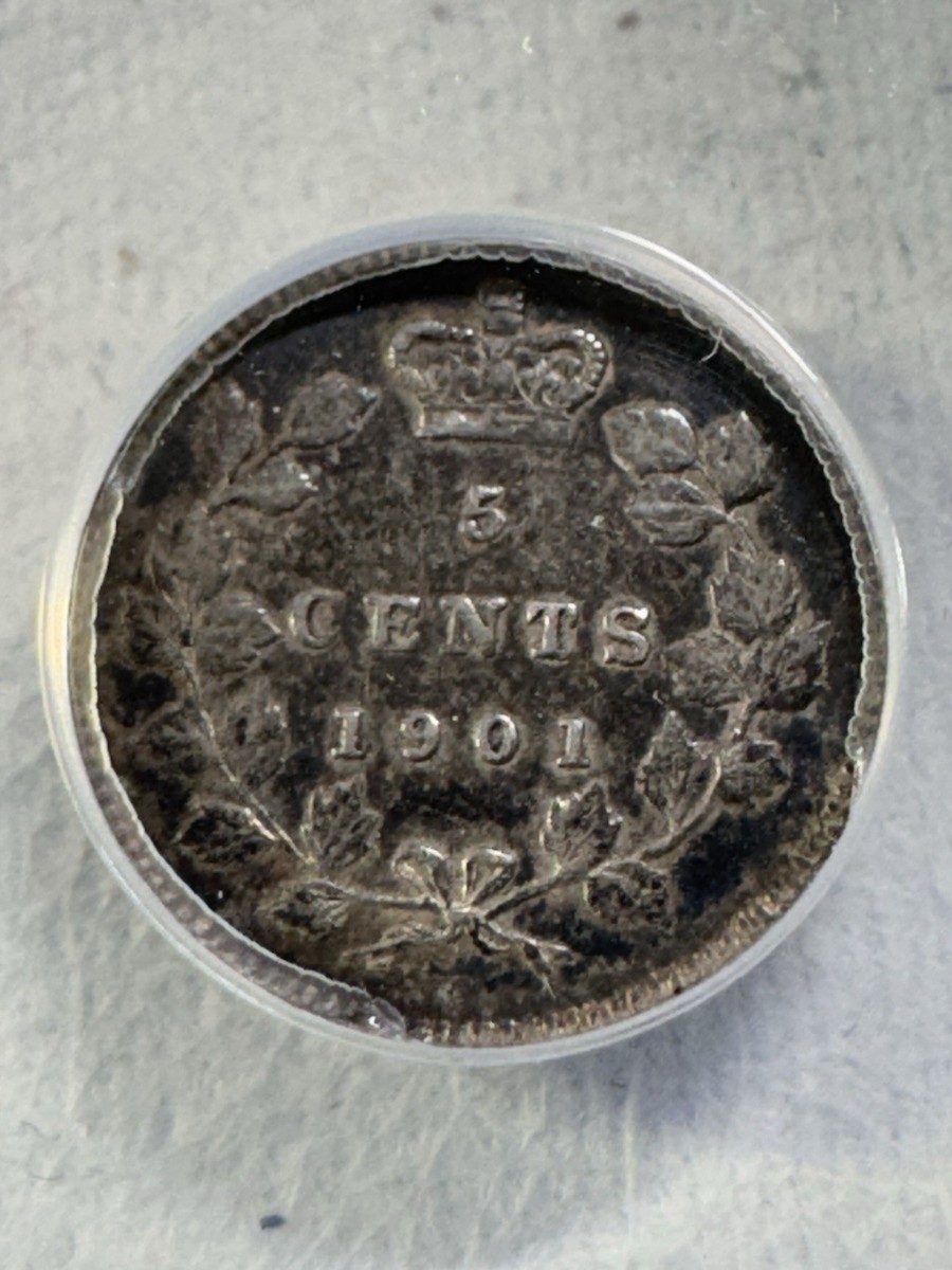 1901 Year Canadian Five Cents 1858-1921 for sale | eBay
