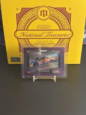 2024 Panini Prizm - Base Rides Tyler Ankrum #48 Purple Prizm /99 - Image 1 of 2