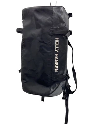 Mochila HELLY HANSEN en PVC negro con signos de uso de Japón Foto 1 de 4