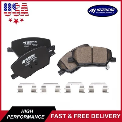 Pastillas de freno delanteras de cerámica aptas para Jeep Compass Renegade Fiat 500X 2017 2018 2019-2021 Foto 1 de 4