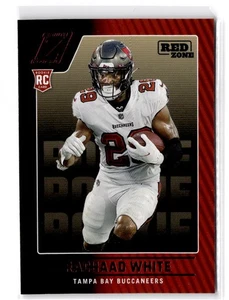 2022 Zenith Rachaad White RC #177 Red Zone Tampa Bay Buccaneers - Picture 1 of 2