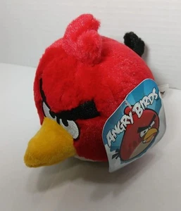 Angry Birds Classic 1st Gen Red Bird Plush 5 In. New With Tags NWT - Bild 1 von 4
