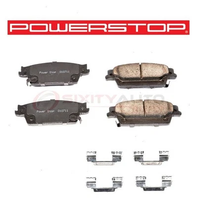 PowerStop Rear Disc Brake Pad & Hardware Kit for 2004-2009 Cadillac SRX - ao - Image 1 of 4