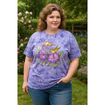 Camiseta Delta Magnum Weight Hummer Time Graphics Tie Dye para mujer talla 2XL NUEVA SIN ETIQUETAS Foto 1 de 4