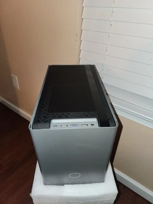 Cooler Master MasterBox NR200P MAX V2 Small Form Factor Case - Black/Gray - Image 1 of 4