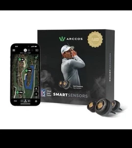 Arccos Caddie Gen 4 Smart Sensors, Set of 16 Tracking Sensors, Smoke - Picture 1 of 4