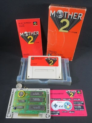Super Famicom Mother 2 Nintendo japan SFC SNES Earthbound tested boxed Japanese - Image 1 of 4